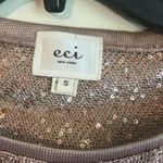 ECI  New York small sequin top Photo 2