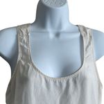 Madewell Women Silk Top M Ivory Back Bow Tie Romanic Flirty Girly Fairy Layer Photo 9