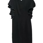 T Tahari  Studded Beads Flutter Sleeve Dress, New with Tags Photo 1