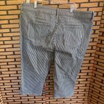 st. john's bay St.‎ John’s Bay Blue And White Stripe Capris Size 20 Photo 1