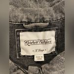 Reserve Fairfax Black Jean Cropped Jacket XL with front pockets Biker Photo 5