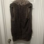 Nicole Miller Brown and Gray Cardigan Sweater Photo 1