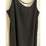 Decree  Black Sleeveless Mini Dress Spaghetti Strap Casual Summer Photo 1
