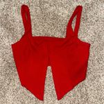Beginning Boutique Red corset top Photo 0