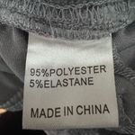 Emma & Sam  Crushed Velvet Straight Leg Pants Silver Size Medium Photo 5