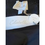 Cleobella Josie Crop Puff Sleeve Blouse Women Size Small Black Bow Smocked NEW Photo 7