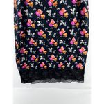 ZARA  trafaluc collection floral lace spaghetti strap  midi slip dress size small Photo 5