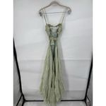 Fairy Whimsical Festival Midi Dress Women Small Green Prairie Hippie Wlwgsnt Fem Photo 2