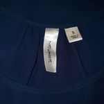 Tacera Navy Blue Blouse Size Small Photo 3