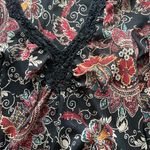 Bandolino  paisley blouse 8 S/M Photo 2