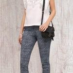 Anthropologie Cartonnier Charlie Trouser Pant Crop Navy 0 Photo 0