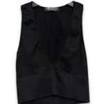 Priceless Crop Top Ribbed Texture V Photo 0