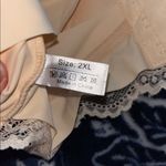 Source Unknown NWOT! Sexy Front Closure Lace Deep V-Neck Plus Size Wirefree Push Up Bra Photo 6