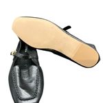 Kelsi Dagger  Brooklyn‎ Black Leather Mary Jane Square Toe Loafer Flats Size 9.5 Photo 4