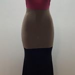 U.O. Elegant Pink, Tan, and Black Size Small Maxi Sleeveless Dress. Preloved Photo 1