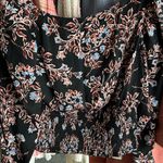 Free People  Top NWT  Floral Combo  Print Long Sleeve 5 Button Cuff. Photo 9