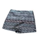 AQUA Striped Skort – Women’s Mini Skirt Shorts Combo L Photo 1