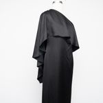 Ralph Lauren Lauren . One Shoulder Cape Overlay Gown. Photo 10