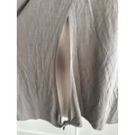 Universal Standard  Greige Open Back T Shirt Size Small Photo 4