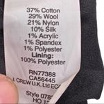 Madewell dovetail dress black white running stitch size 4 Photo 51