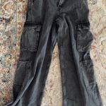 Old Navy black  baggy cargo jeans  Photo 0