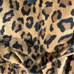 Bebe  Leopard Print Fully Lined Coat W/Matching belt /Pockets Sz XS -EUC Photo 5