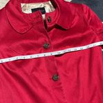 Banana Republic Red Coat woman’s jacket size XS side pockets Photo 5