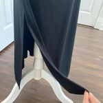 City Triangles 90s Romantic Goth Black Asymmetric One Shoulder Cinched Prom Formal Dress M Photo 5