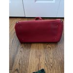 PURIFICACION GARCIA Handbag Calf Hair Leopard Print Zip Sections Red Photo 7