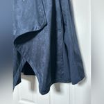 J.Jill Dark Blue Suede Like Oversized Women’s Drape Front Cardigan Sweater XL Photo 4