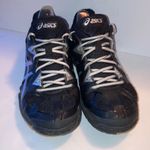ASICS  Shoes Women’s Size 9.5 6 Gel-Tactic Black Lace Up Sneaker Volleyball Shoes Photo 1