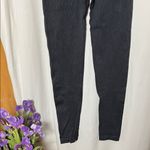 Savage X Fenty High-Waisted Ribbed Black Leggings Size Large Photo 6