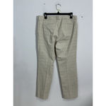 Banana Republic Womans Hampton Size 8 Zip Front Low Rise Tan Trousers Photo 1
