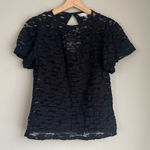 Trina Turk  2 Piece Lace Black Blouse Size XS Photo 0