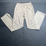 Heroine Sport Liquid Satin Wide Leg Pants Medium Champagne Taupe Athleisure Size undefined Photo 2