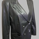 Candace Cameron NWOT Bure Regular Faux Leather Blazer sz Small Photo 5
