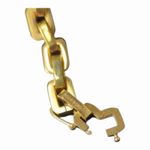 Eddie Borgo Timeless Supra Link Drop Earrings 12K Gold Plated NIP Elegant Photo 8