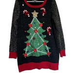 United States Sweaters Chunky Cozy Fuzzy Ugly Christmas Sweater Size Small Candy Cane Photo 7