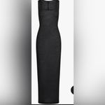 SKIMS  Threadbare Sheer Rib Cotton Long Dress –‎ Soot – Size M – NWT Photo 1