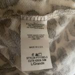 PaperMoon Oversized Cropped Leopard Print Tee Photo 5