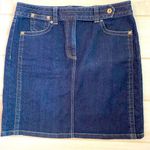 Ann Taylor  || Dark blue denim skirt Photo 0