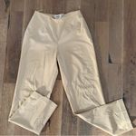 Talbots Beige Women's Stretch Wide Leg Dress Pants Size 4 Photo 3