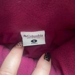 Columbia  Vest Womens Small Polyester Fleece Quilted Mock Neck Nylon Lined Photo 2