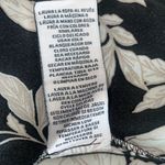 Nanette Lepore Black & Cream Floral print high low smocked dress NWOT Photo 9