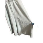 ZARA Blue Green Strappy Culotte Jumpsuit Women's Small Wide Leg Photo 4