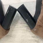 Metaphor Bryna Brown Faux Suede Chunky 3.5 In Heel Boots Women’s Size 6 Photo 3