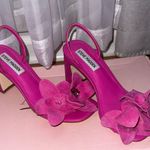 Steve Madden Fuchsia Floral Farrie Heeled Sandals Photo 3