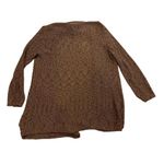 Chico's Open Front Cardigan Women's Size 0 (US Small) Golden Brown Open Knit Photo 1