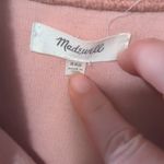 Madewell  pink 1/4 zip Sherpa pullover size XXS Photo 1