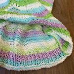 Handmade Pastel Colored Knit Sweater Vest ~ Size XS Photo 9